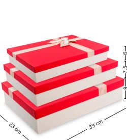 Packing Symphony WF-23-A Набор коробок из 3шт «Прямоугольник»