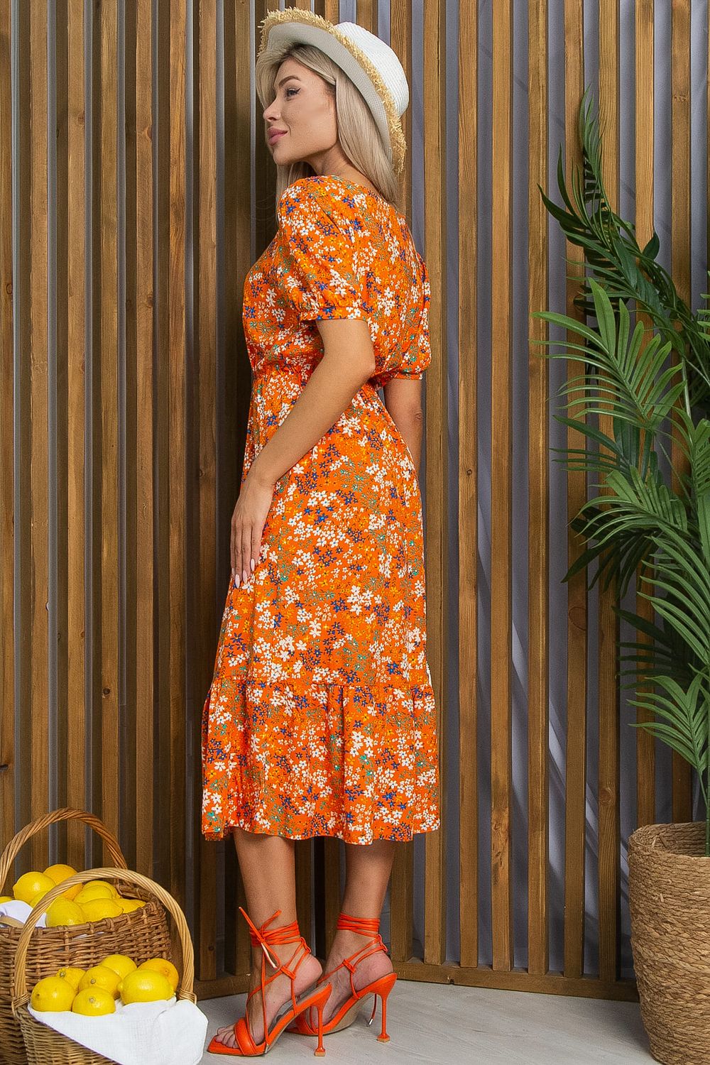 Платье Мирэль (оранжевое) П13204-35М LT Collection