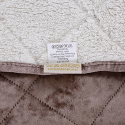 Покрывало 240х260 Sofi De MarkO Галаксия коричневое