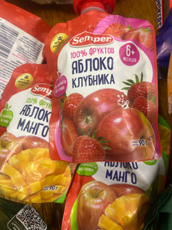 Пюре детские