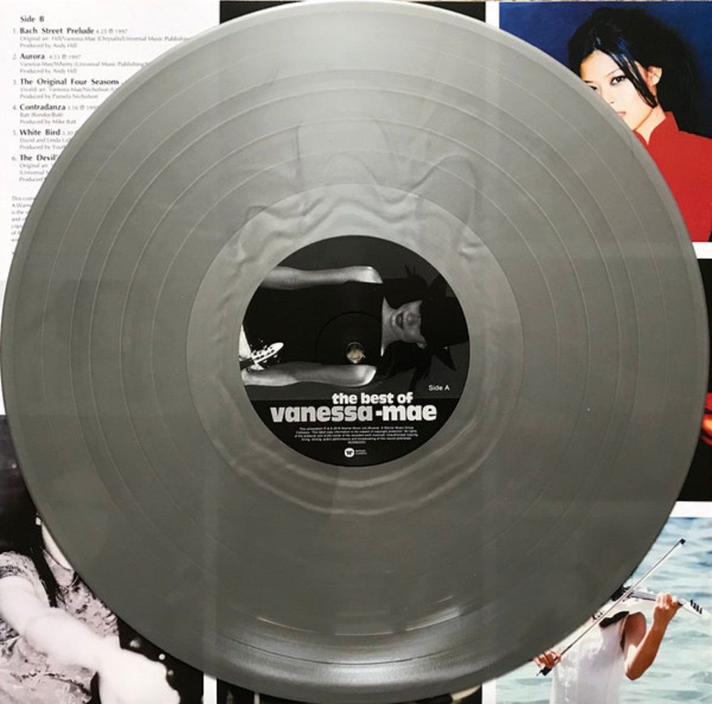 The Best Of Vanessa-Mae (Silver Vinyl) Новая запечатанная виниловая пластинка + ПОДАРОК