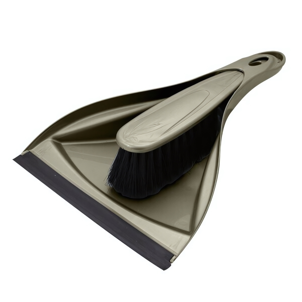 Набор щетка-сметка с совком Rock'n'Roll антрацит