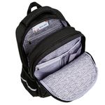 Рюкзак BRAUBERG SOFT, 2 отделения, 3 кармана, "Dark night", СВЕТООТРАЖАЮЩИЙ ПРИНТ, 40х31х15 см, 273119