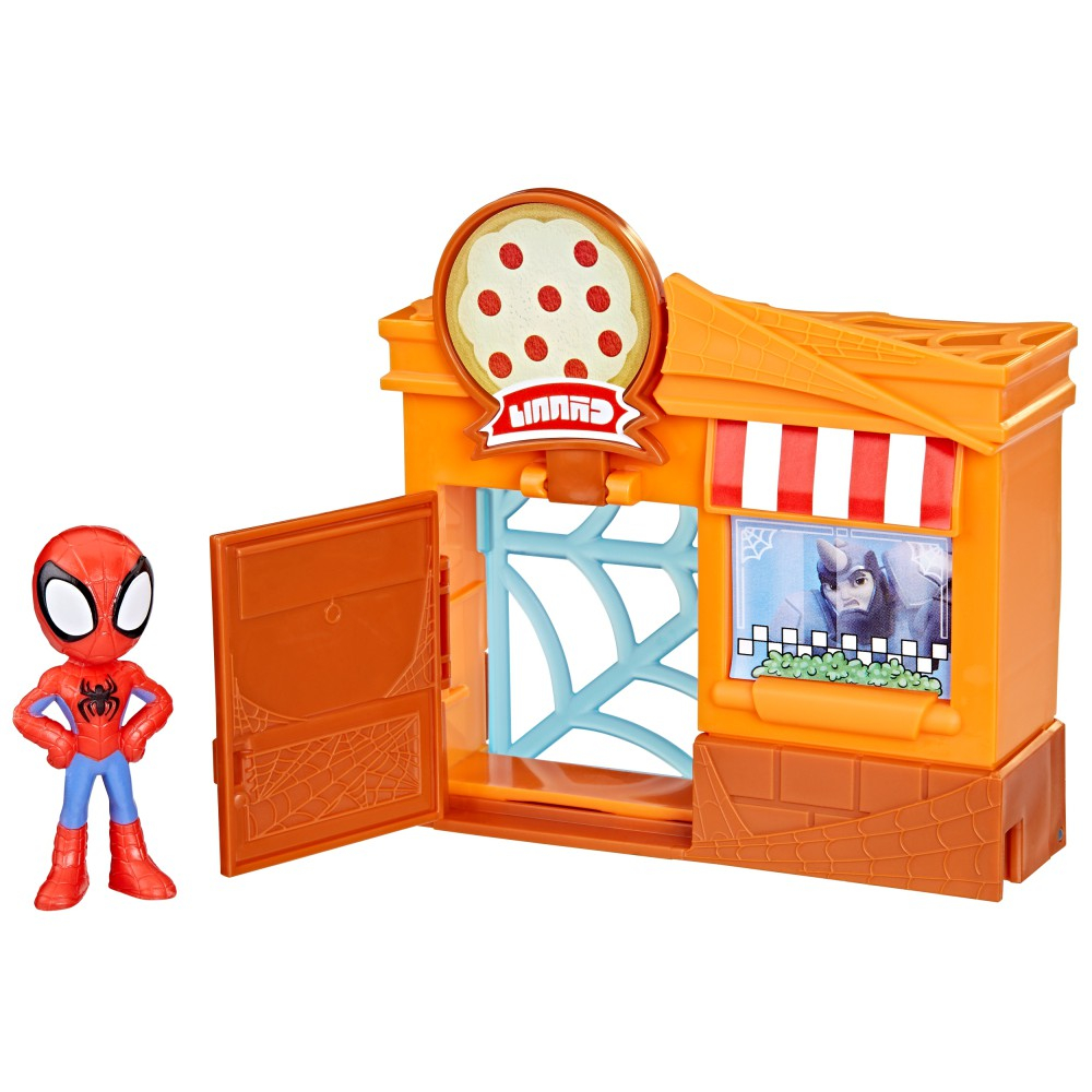 Hasbro Spidey Amazing Friends - Набор Пиццерия + фигурка действия Spidey F8360