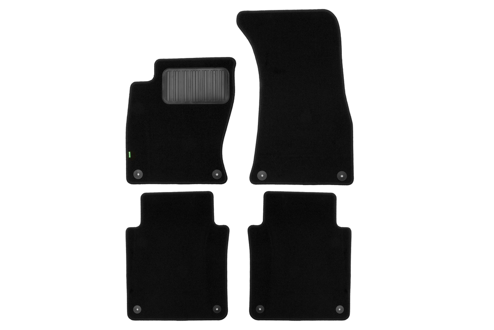 Коврики в салон Klever Standard AUDI A8 Long АКПП 2002-2005, 2005-2007, 2007-2010, седан, 4 шт. (текстиль) Klever.KLEVER02041301210KH