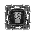 Розетка телефонная RJ11 антрацит ETIKA Legrand