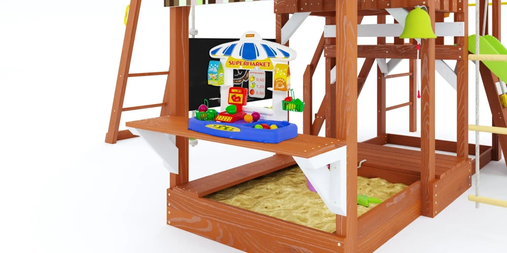 Детская площадка Савушка Тусун - 14 (салатовый)