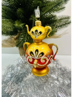 Елочное украшение-Самоварчик