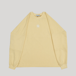 Raglan Sweatshirt LOGO Alabaster Gleam