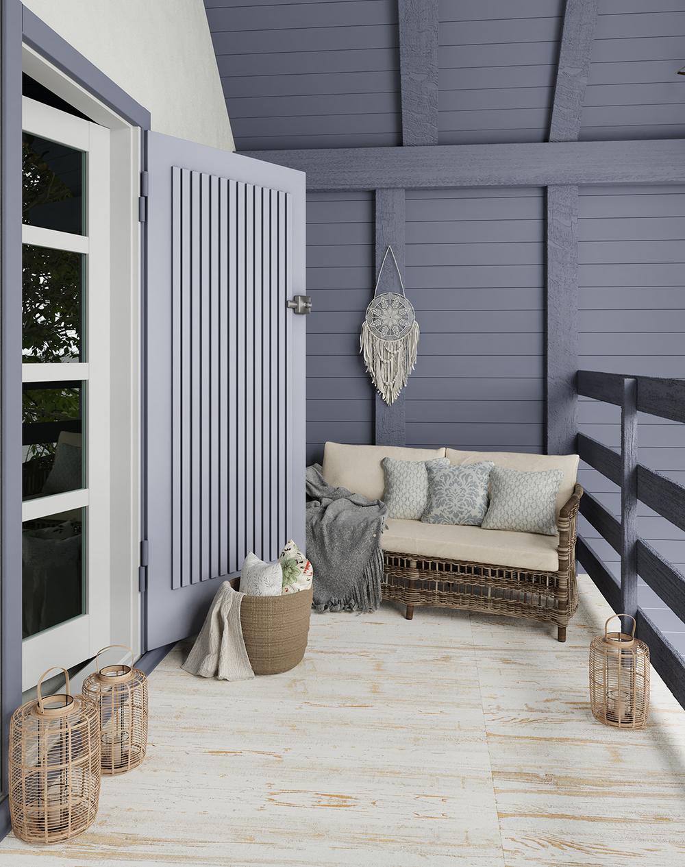 Staro Provance White Carving 20x120