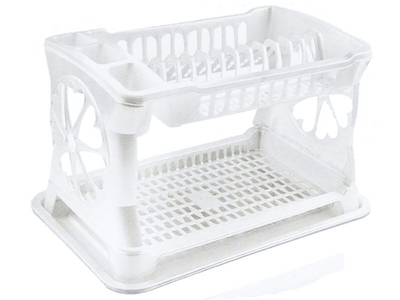 Сушилка для посуды "Лидия", цвет белый