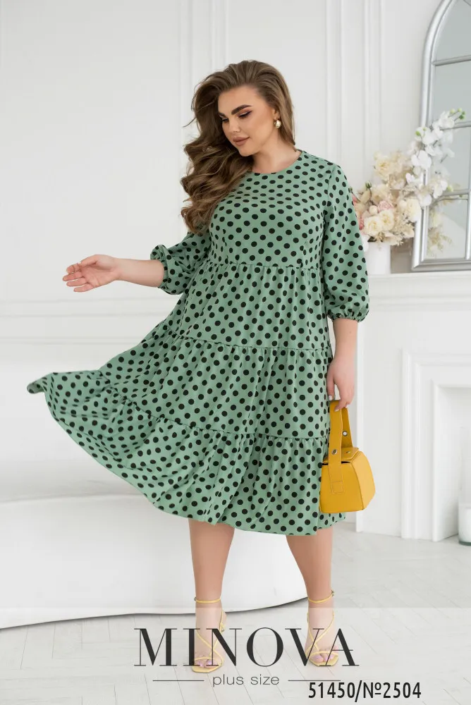 Платье 2504-мята Minova