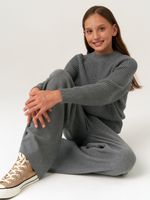 Джемпер для девочки AT1001 серый