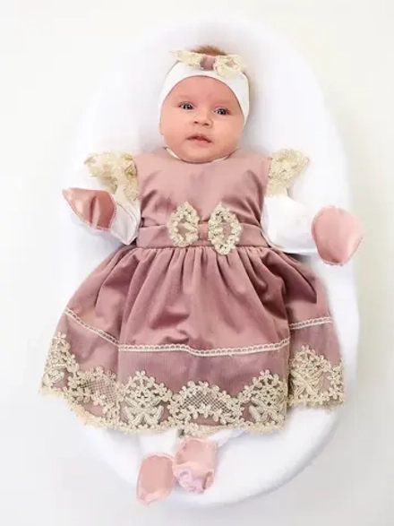 платье для новорожденных