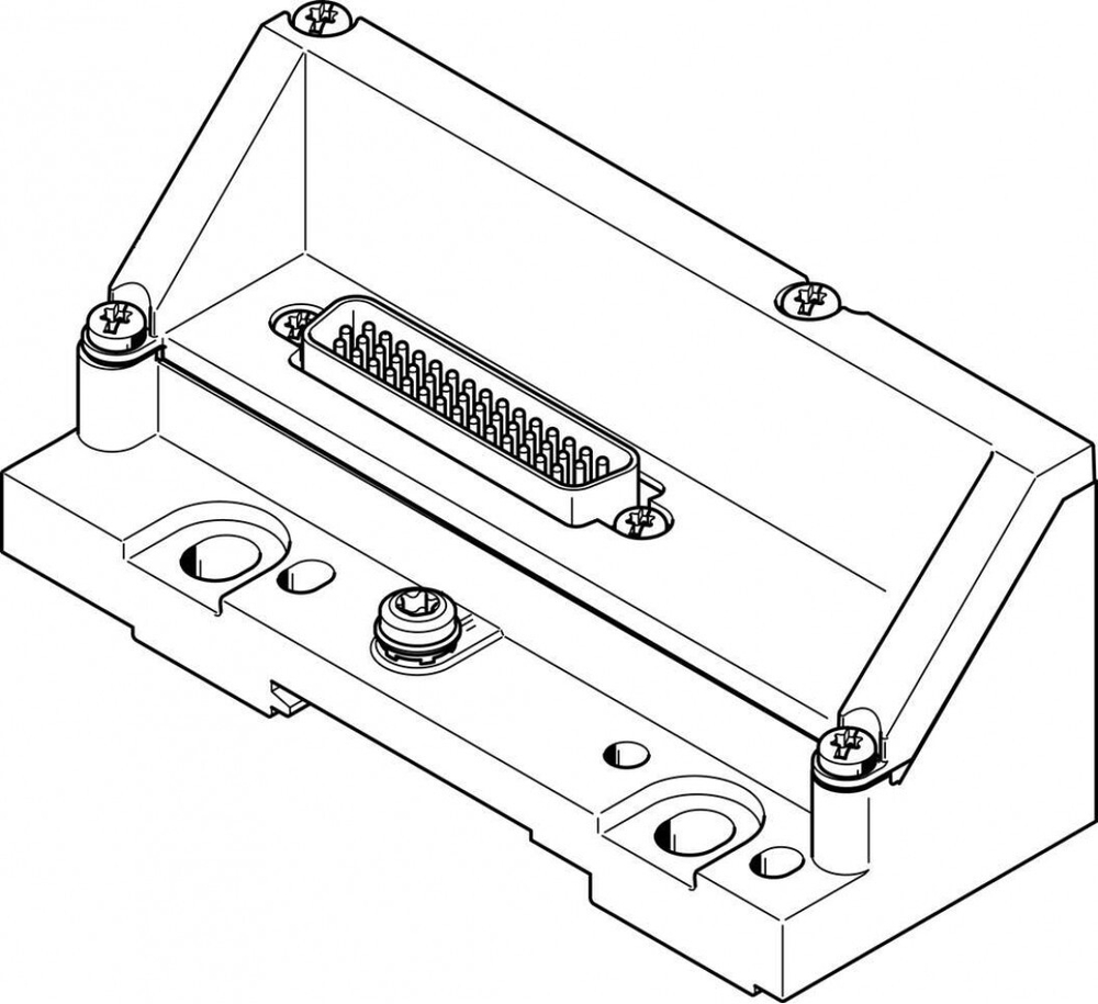 Торцевая плита Festo VMPAL-EPL-SD44