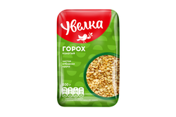 Крупа Горох Колотый Увелка 800 гр