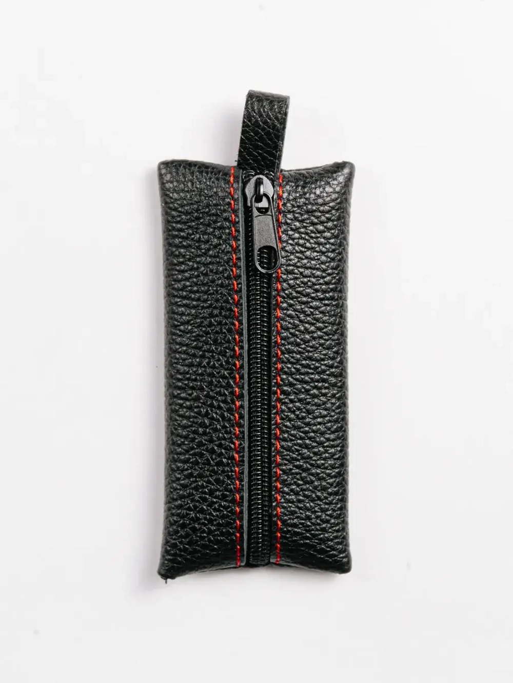 Ключница карманная кожаная