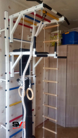 Монтаж шведской стенки Sv Sport в бетонные, кирпичные стены