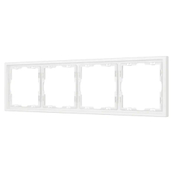 Рамка пластиковая FRM-NOBE-SFPL-4-WH (Arlight, -) 054223