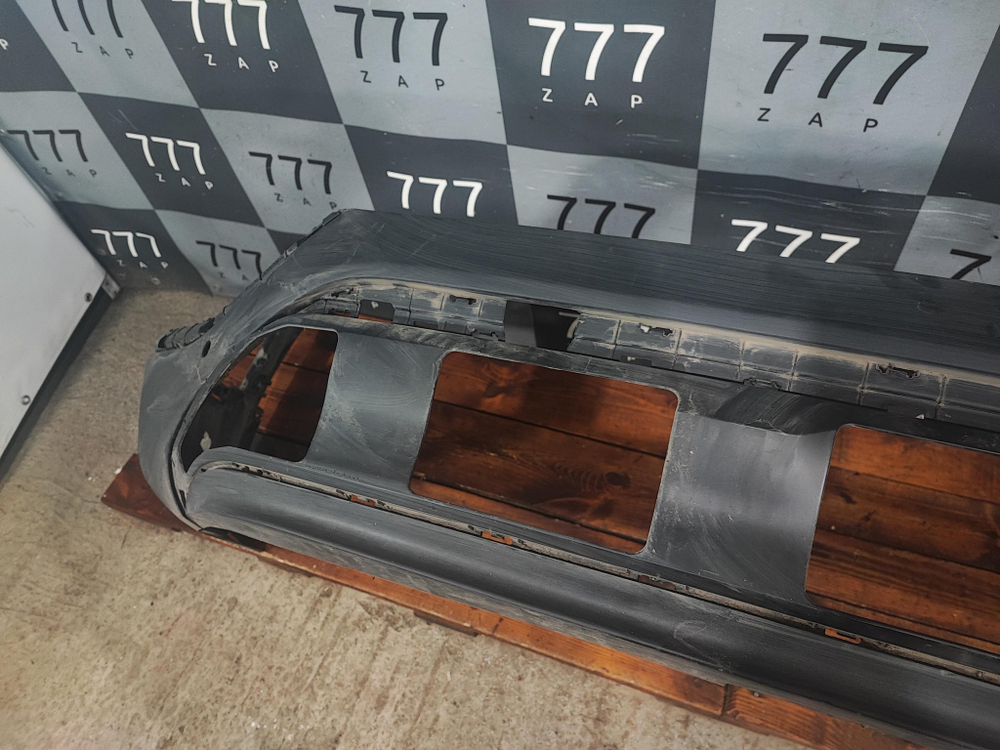 Юбка заднего бампера Hyundai Santa Fe 4 (TM) 18-21 Б/У Оригинал 86612S1000