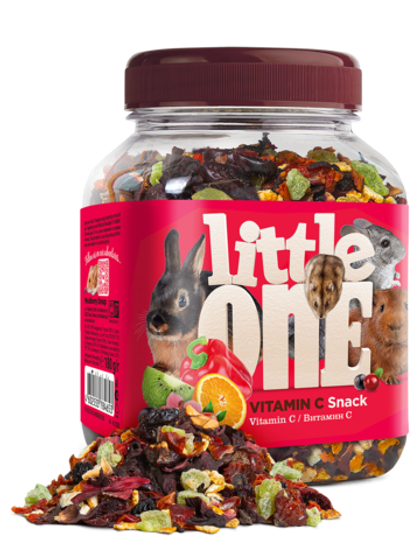 LITTLE ONE Витамин С. Лакомство для всех видов грызунов, 160 г