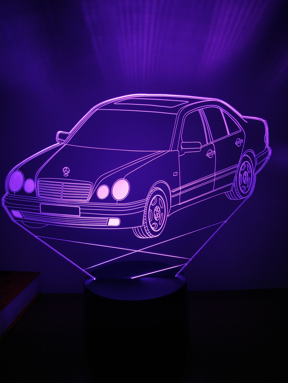 Светильник "Автомобиль Mercedes Benz E-55" (Мерседес )