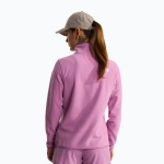 Женская флисовая толстовка The North Face Glacier Fleece 1/4 Zip hushed lavender