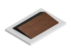 Стеновая панель HiWood декорированная, 270x12 см