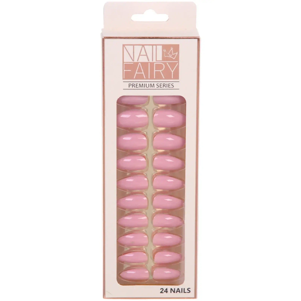 Ногти накладные на клеевых пластинах 24шт «ТЫПРЕКРАСНА!», цвет телесный, длина 2.3см