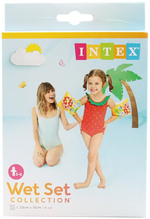 Нарукавники для плавания Рыбки 23х15 см Intex 58652, детские надувные плавсредства для малышей 3-6 лет