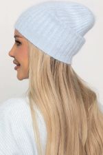 Шапка однослойная Большой город (нежно-голубая) Ш26-4М LT Collection