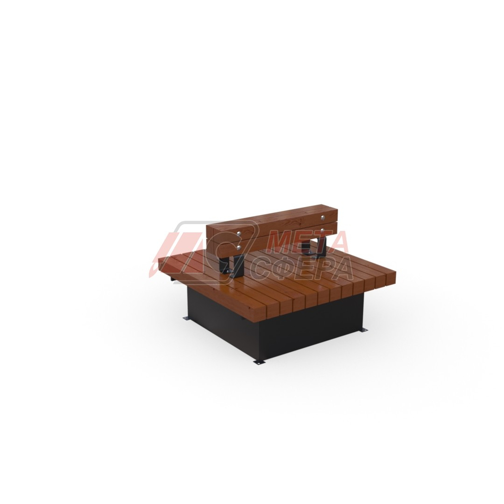 Скамейка Wood 120х120