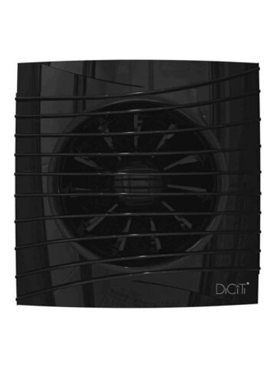 Вентилятор накладной SILENT D100 обр.клапан Obsidian DICITI