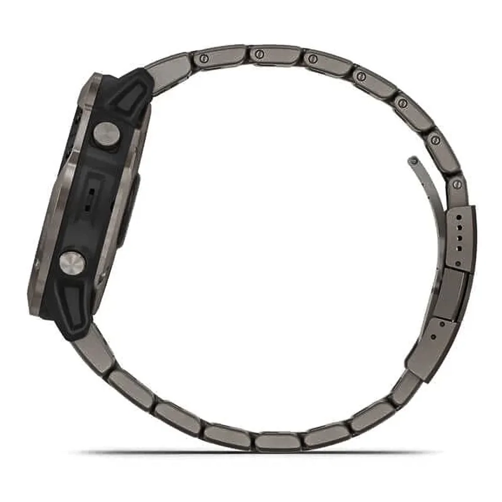 Смарт-часы Garmin Quatix 6x Solar титановый с титановым браслетом 010-02157-31