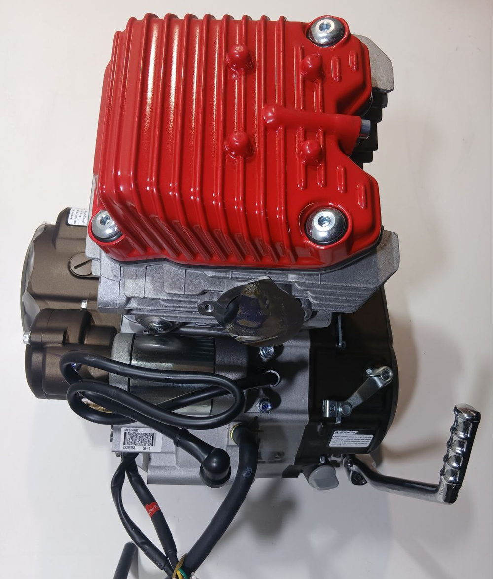 Двигатель ZS175FMM-7 (CB300RL) 4 клапана, балансировочный вал, 300сс, поршень 75мм, 5 Gear