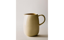 Zara Home кувшин из каменной керамики, цвет кремовый, 12.4 см
