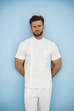 Рубашка со смещенной застёжкой