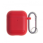 Чехол для AirPods, карбоновый, WIWU APC005, 012532 Красный