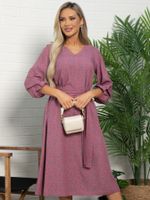 Платье Джасти (серо-розовое) П15723-4М LT Collection