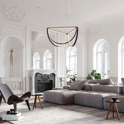 Подвесной светильник SOLANA LIGHT 3 Gold