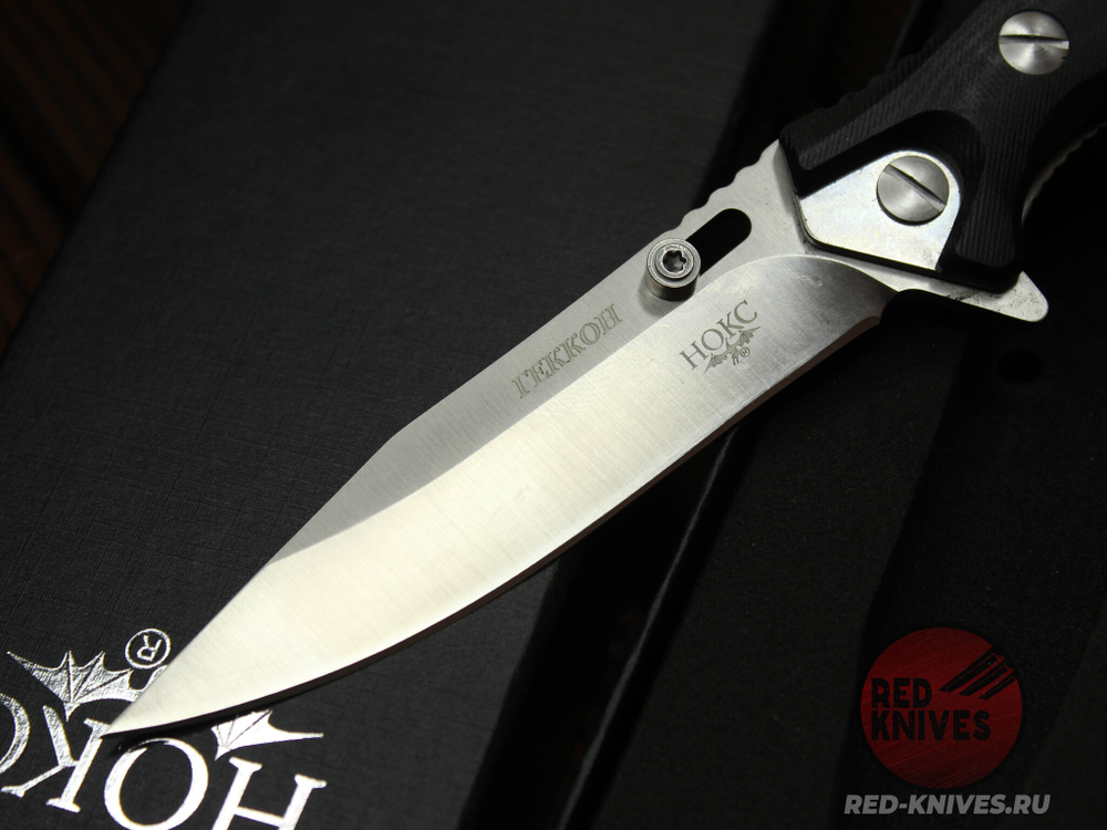 Складной нож НОКС "Геккон" 340-100406 c клинком из стали D2, рукоять G10