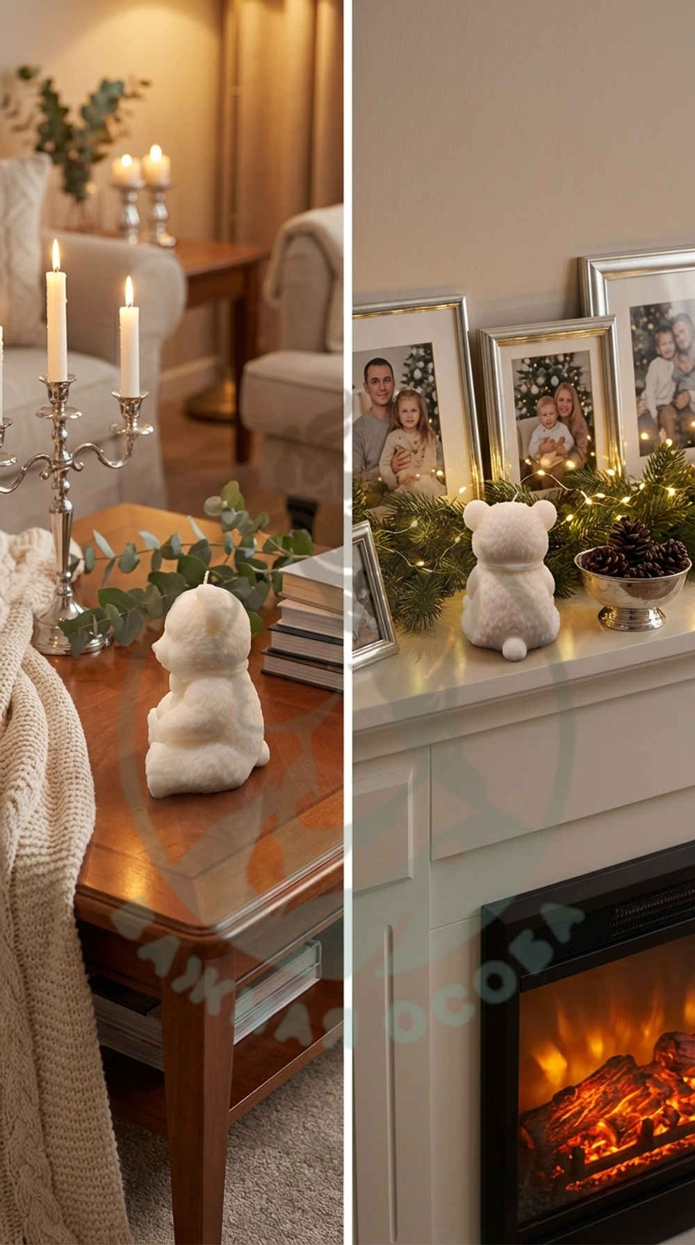 Свеча "Мишка-малыш"