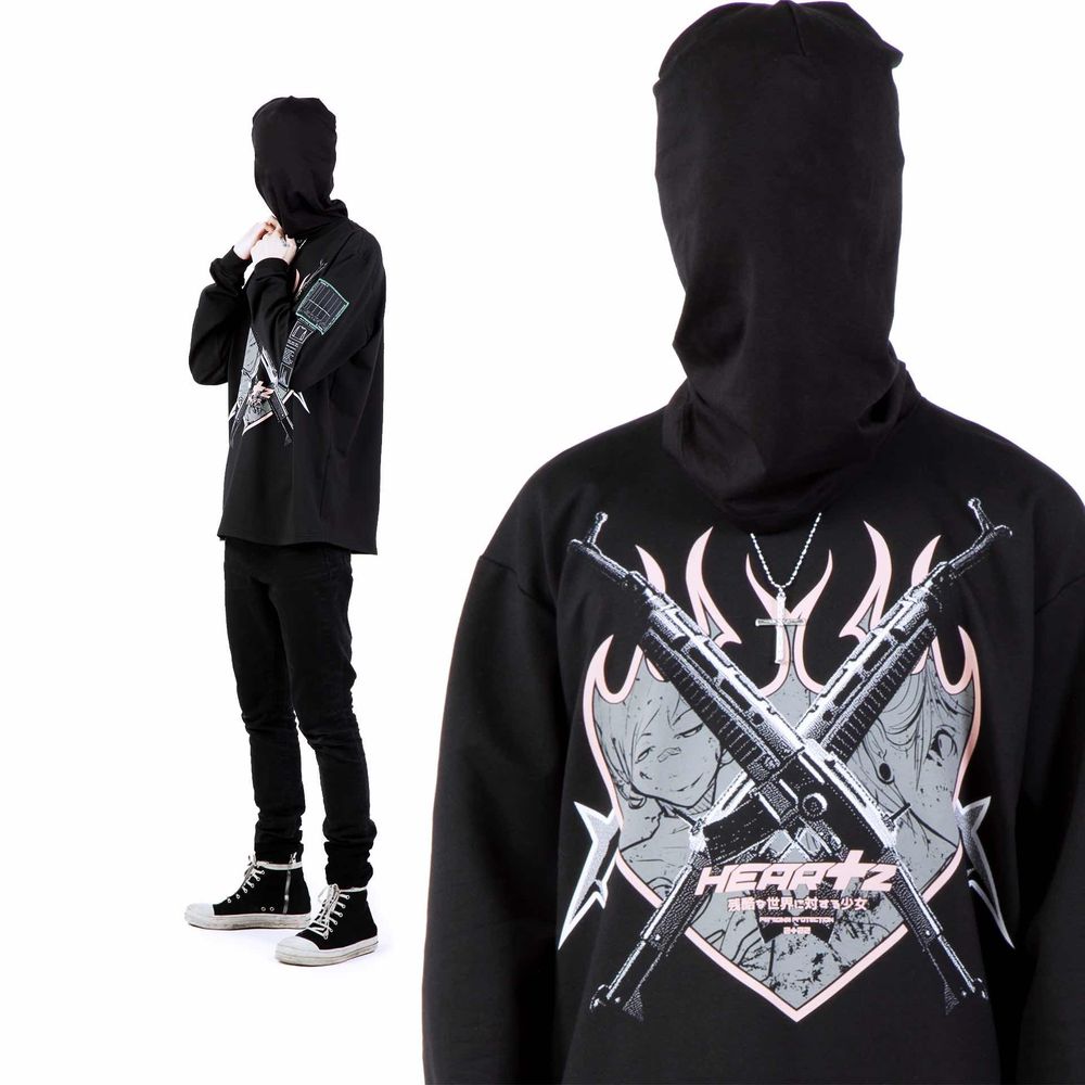 Лонгслив Heartz Type-A Черный