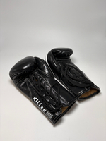 Перчатки для бокса Tomorrow Star Killer черные на шнуровке