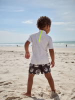 Костюм плавательный раздельный для мальчика Next E91-834, Черный, Белый