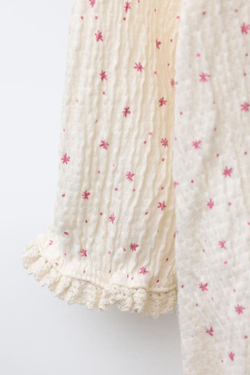 ZARA БОДИ С ПРИНТОМ «ЗВЕЗДЫ», ЭКРЮ