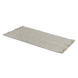 Ковер светло-серого цвета из коллекции Ethnic, 70х160 см