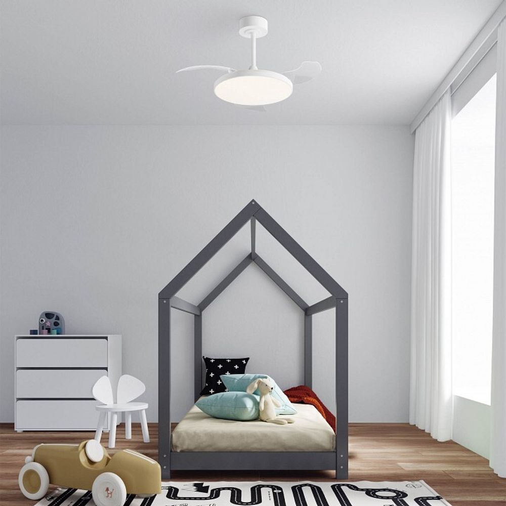 Светильник с вентилятором Mantra SLIM FAN 9008