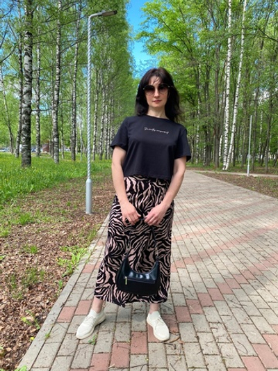 Костюм женский "Энимал К.П" черный (Оптима)