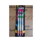 Тортовые свечи "Cake Fountain", 23см, 3 шт.